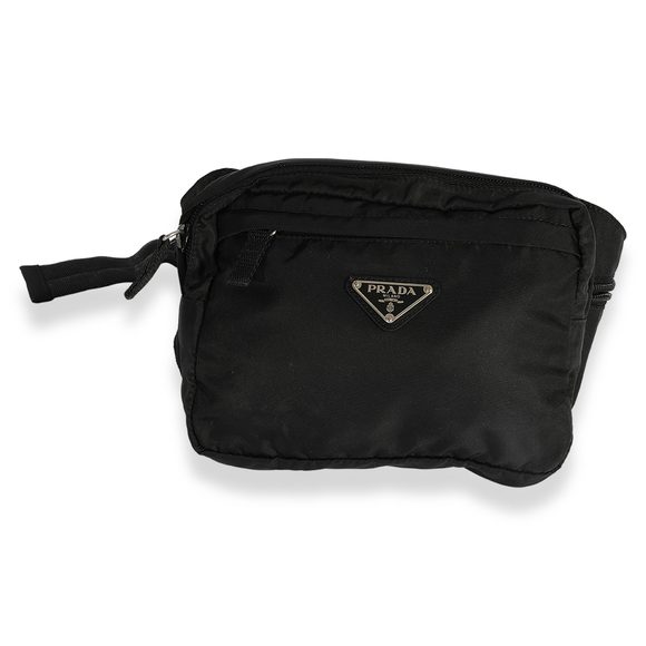Prada Black Nylon Sport Waist Bag - Picture 1 of 8